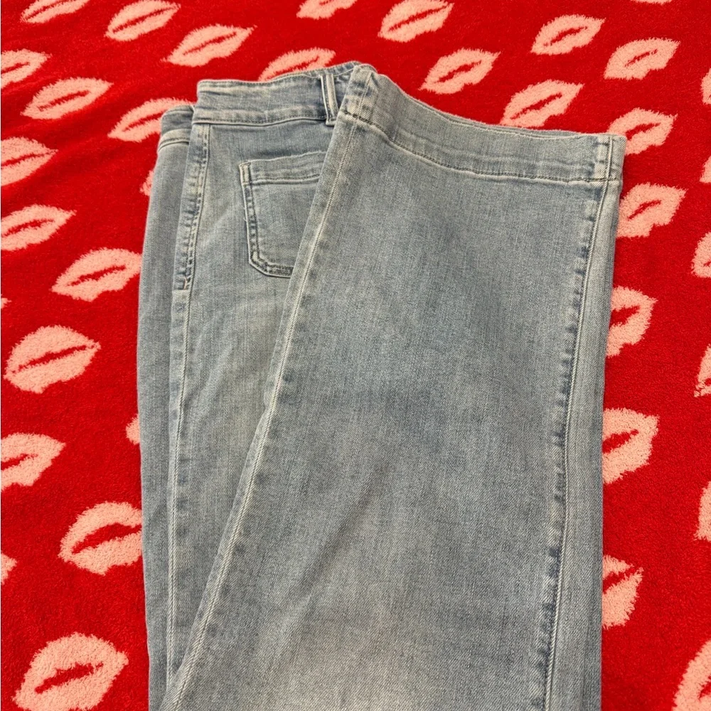 Flying Monkey 90’s vintage super high rise flare jeans EUC sz 31 - Picture 12 of 14